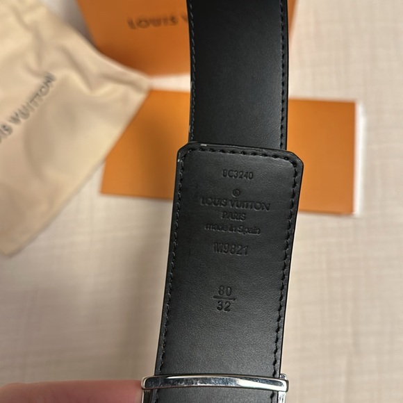 Men’s authentic Louis Vuitton reversible belt - Picture 4 of 5